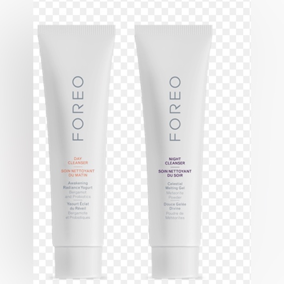 NIB foreo cleansing duo $90 day and night cleanser - Picture 1 of 3